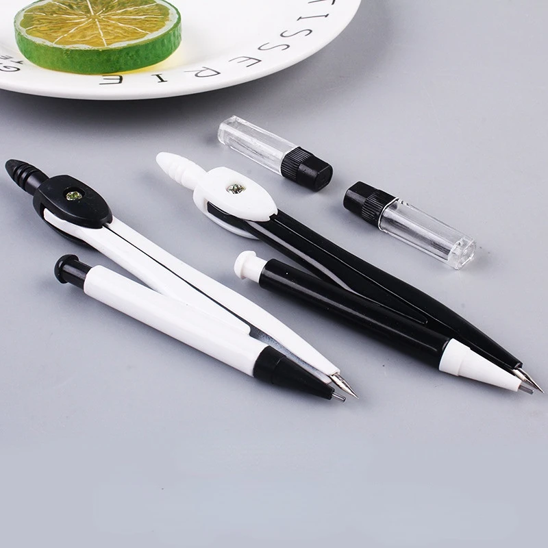 Drawing Compass Stainless Steel for Math Geometry Circles School Supplies