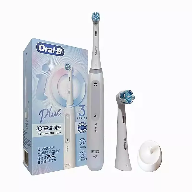 

Oral B iO3 Electric Toothbrush Adults Electric Toothbrush 3 Times the Cleaning Power 3 Modes Cleaning and Whitening Teeth