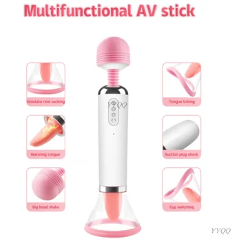 Female Vibrator Nipples Sucking Tongue Licking Clitoris Sucker Masturbator Oral Sex Flirting Vibrator Adult Products Sex Toys 18 4