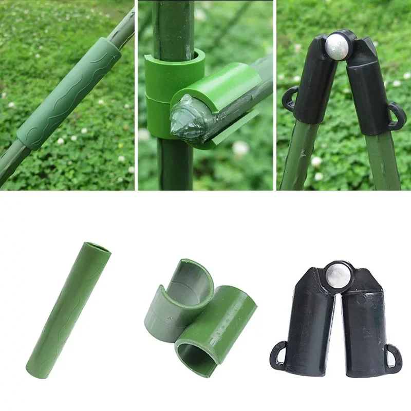 Plant Stakes Plastic Plant Supports Plant Climbing Support Climbing Plant Trellis Plant Support Racks Plant Support Stick Plant Stakes Garden Flower Climbing Vine Rack Pillar Plastic Coated Steel Pipe Plant Trellis Supporting Frame Vegetables Growing
