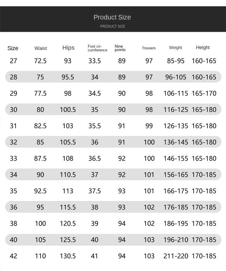 Description Picture 2 of item2024 Autumn/Winter Suit Men's Slim Fit Business Dress Casual Small Feet Luxury Feel Versatile Fashion Drop Feel Pants