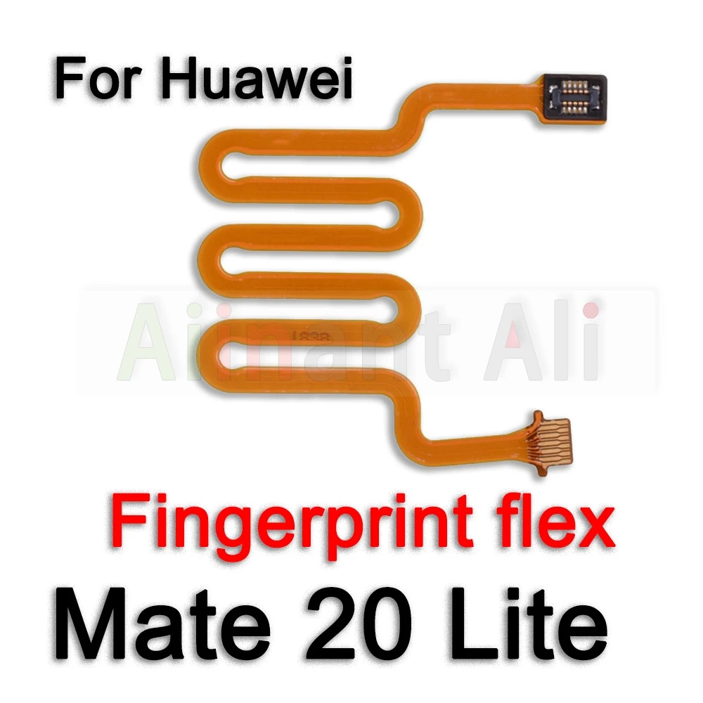 Cavo Flex Sensore Per Impronte Digitali Per Huawei P20 Lite/Nova 3E - Foto 9