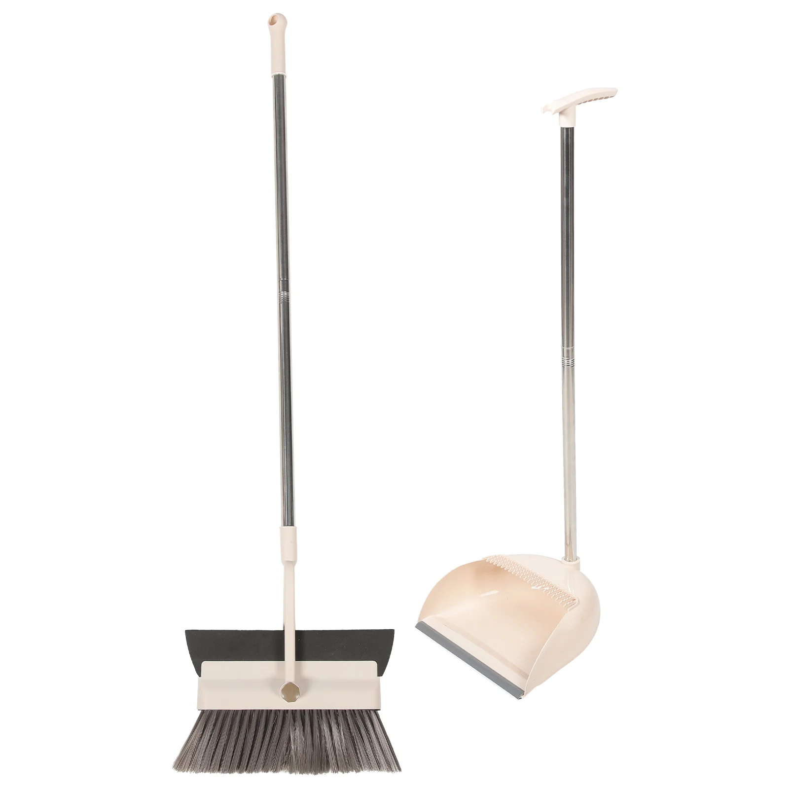 

Multifunctional 2-in-1 Broom and Windproof Dustpan Cleaning Set Household Brooms Tool Home Device