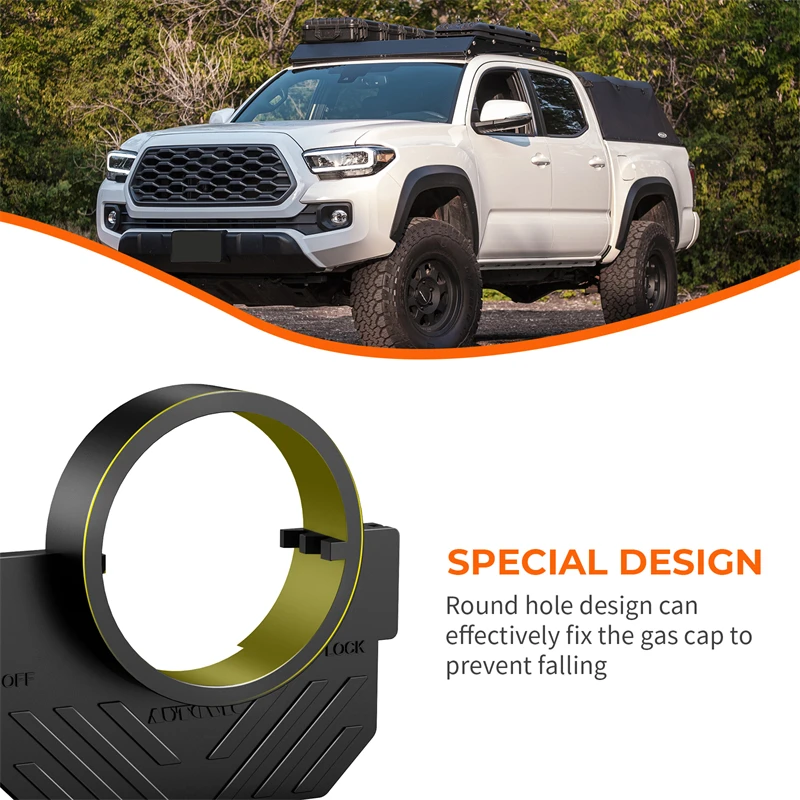 Compatible with 2016-2022 Tacoma 3rd Gen Car Fuel Tank Gas Cap Accessories Gas Cap Holder 