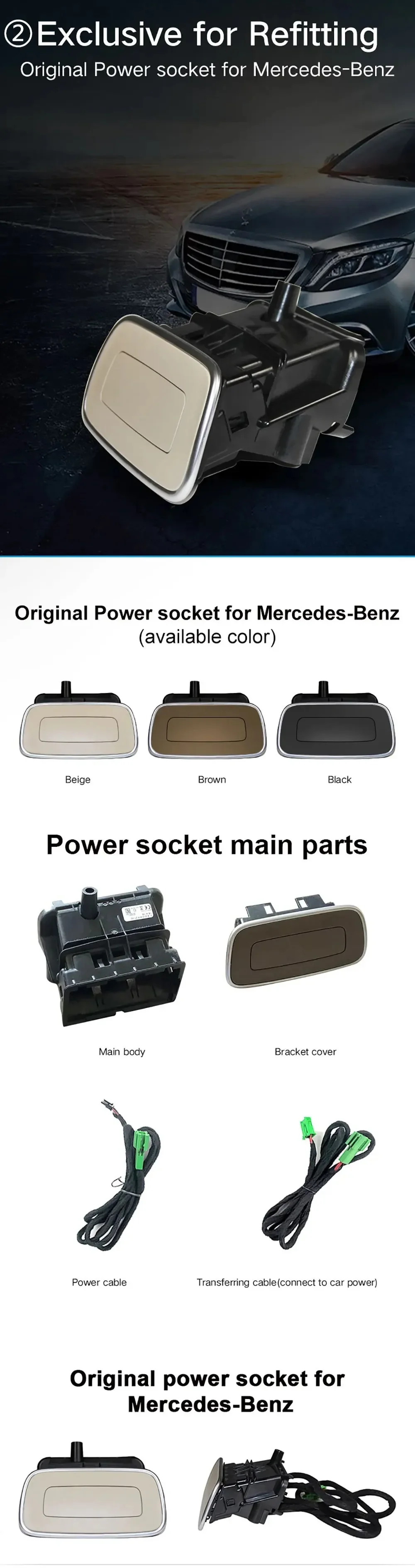 شاشة مسند رأس السيارة لمرسيدس بنز ، شاشة مراقبة وسائد أوتوماتيكية ، أندرويد ، من من من مرسيدس ، ج ، جل ، جلز ، جليك ، S320 ، S550 ، S560 ، W167