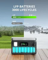 Solar Generator VITA 550, 538Wh Portable Power Station with 100W Solar Panel 3 X 110V/600W AC Outlets Fast Recharging 2