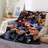 CHECO PEREZ FOR THE Patterned Blanket Star Art Flannel Thin Blanket Portable Home Travel Office Lunch Break Blanket 1