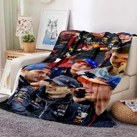 CHECO PEREZ FOR THE Patterned Blanket Star Art Flannel Thin Blanket Portable Home Travel Office Lunch Break Blanket 1