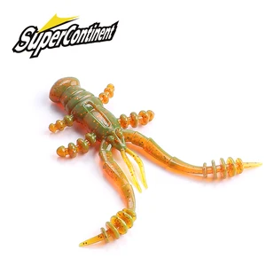 Supercontinent lobster 72mm / 47mm Lobster Soft Lure Fishing Lures Attractive Shrimp odor salt Wobbler