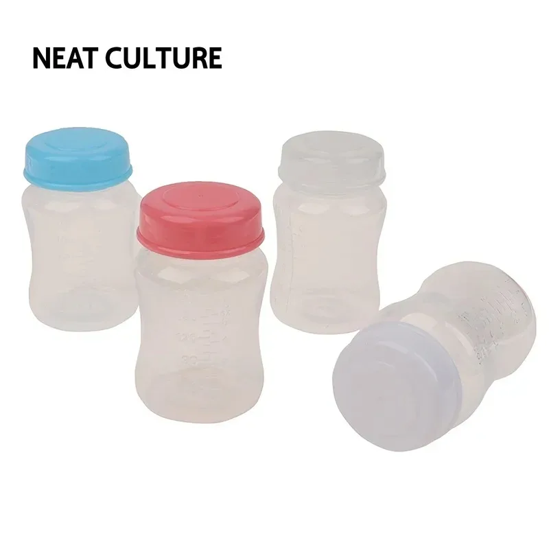 Breast milk storage bottle Food freezer Fresh cup Long handle baby bottle brush Removable soft sponge water cleaning tool