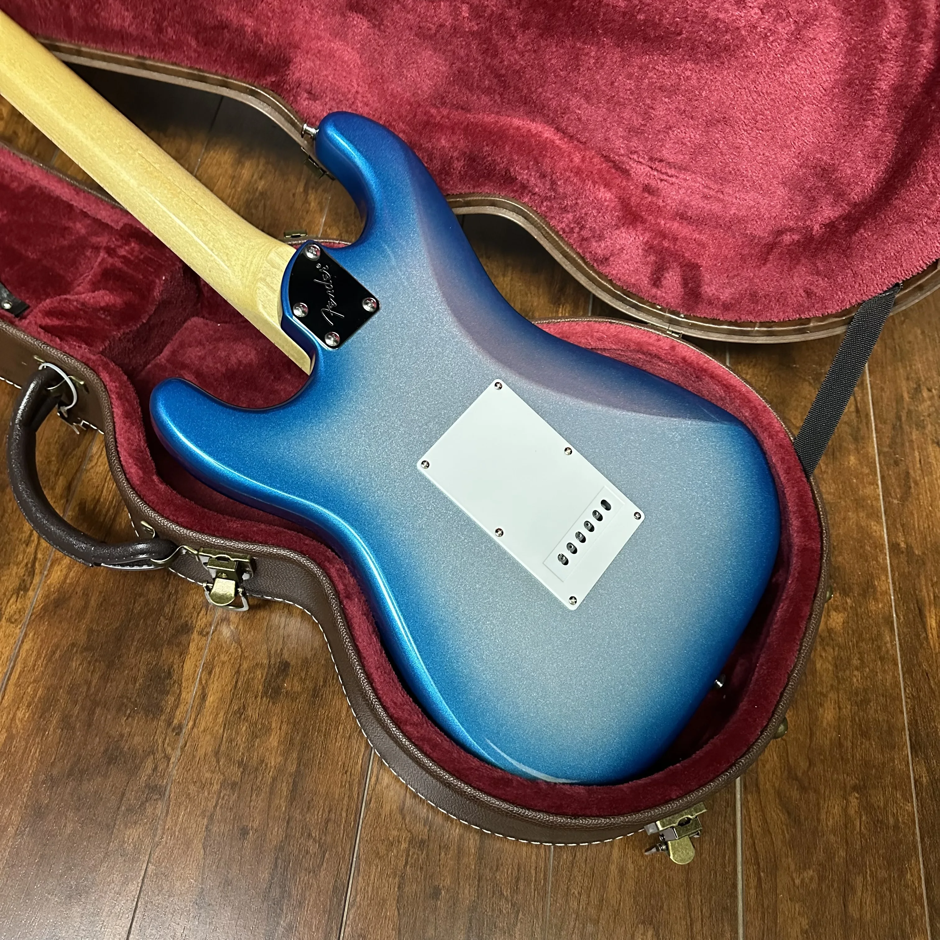 Factory shop Newest Vintage blue ST guitar Only guitar