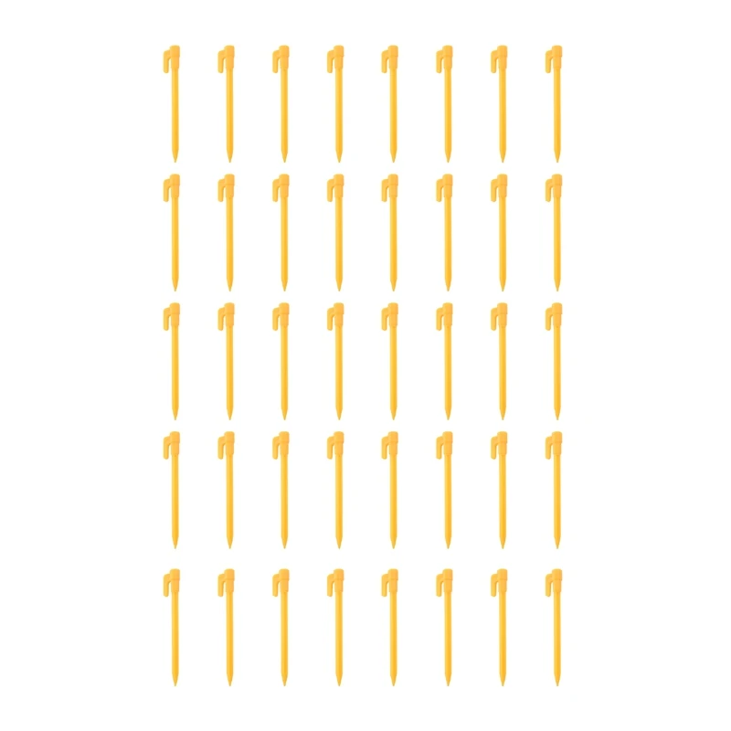 

40 шт., пластиковые колышки для палатки