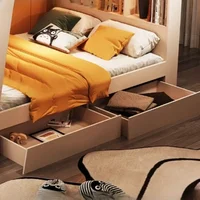 سرير بطابقين حديث للأطفال الشمال ، إطار غرفة المعيشة ، أثاث غرفة نوم الأطفال ، سرير الأطفال 5