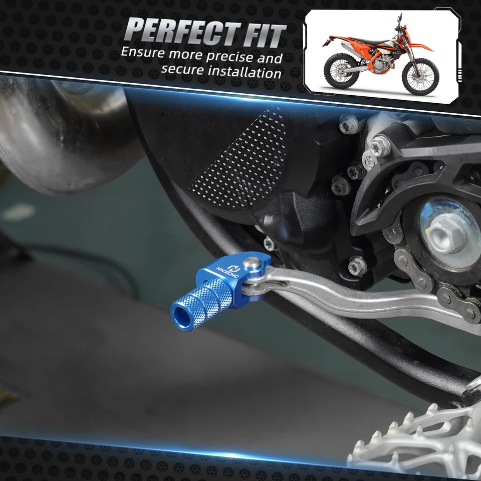 Acouto Shift Lever Tip Gear Shift Lever Tip Rear Brake Pedal Step Tip