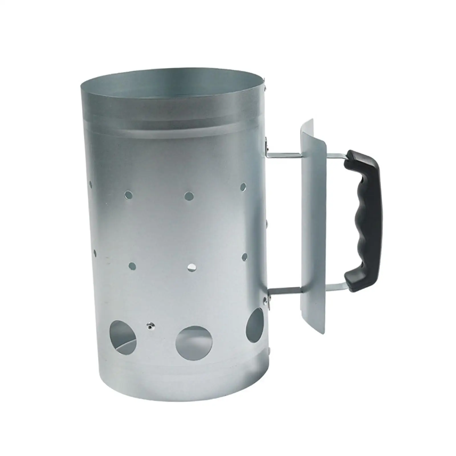 BBQ Chimney Starter Multipurpose Sturdy Thickened Charcoal Bucket Burner Bucket for Garden Outside Picnic Camping Cooking 3