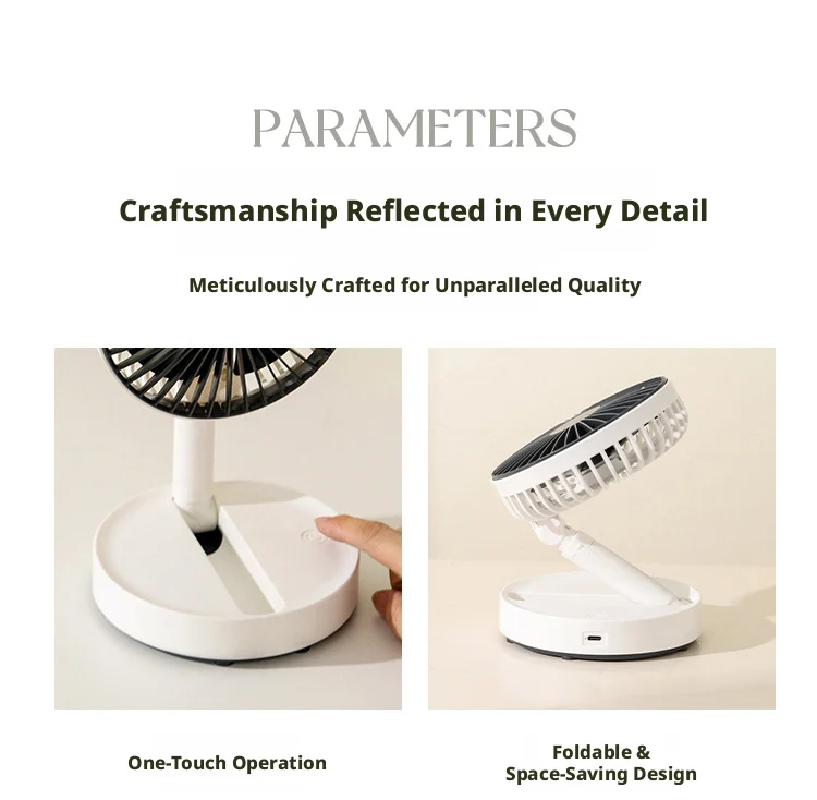Portable Foldable Usb Desktop Fan For Dormitory And Office_voghion.com