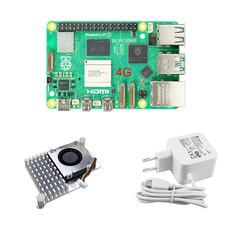 Official Original Raspberry Pi 5 4G 8GB RAM Dev Board Optional