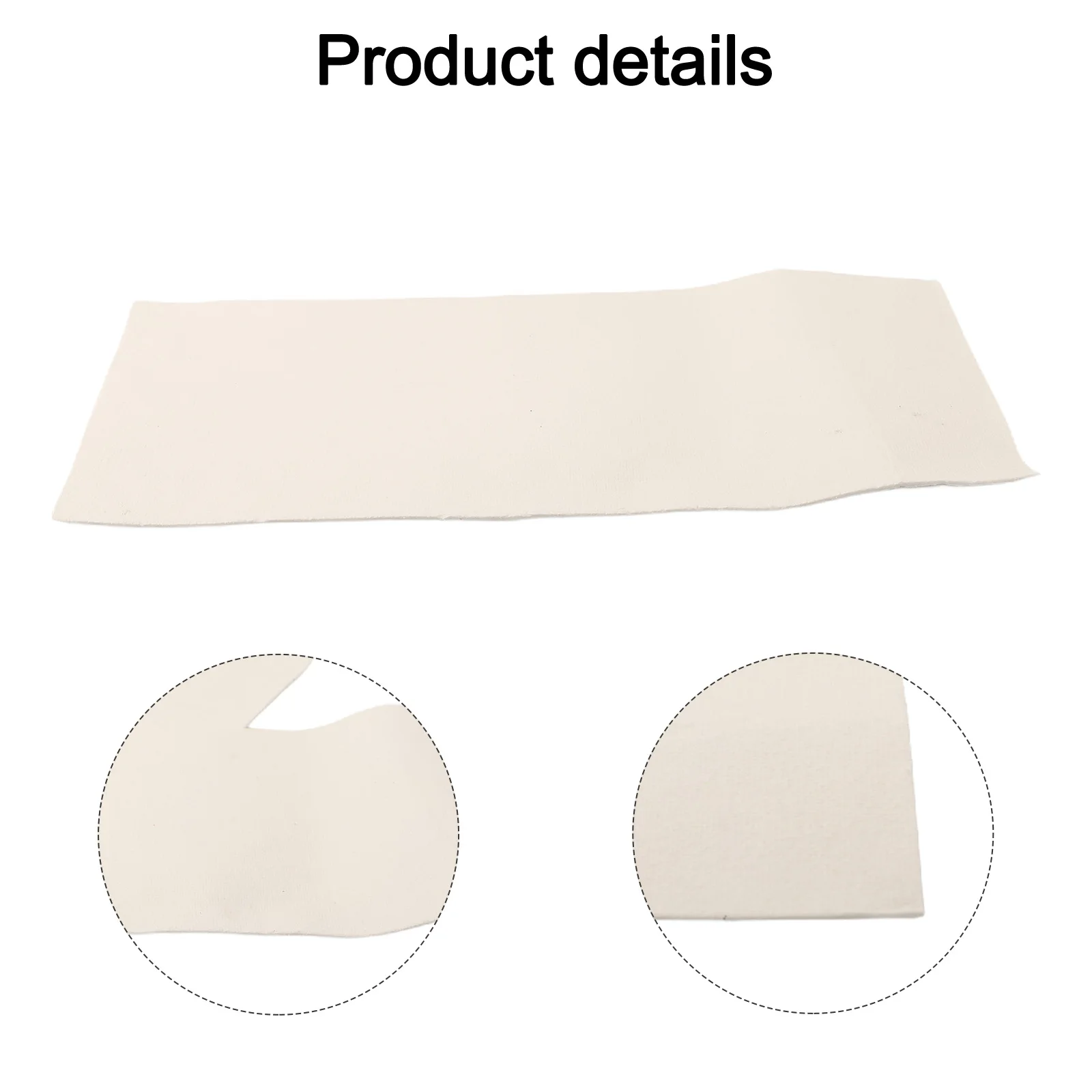 Ceramic Fiber Gasket Glass Gasket Thick 3 Mm 155mm X 297mm Accessories Chimney Exhaust Pipe Glass Heating Oven