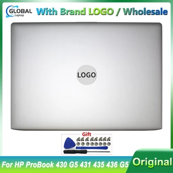 New Original for HP ProBook 430 G5 431 435 436 G5 Laptop Case LCD Back Cover Rear Lid Top Housing Replacement Silver 4AX8ALCTP00 1