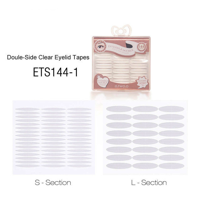 Pairs S/L Make Up Eyelid Sticker Double Eyelid Tape Invisible Fiber Strip Natural Makeup Eyelid Sticker Eyelid Tools