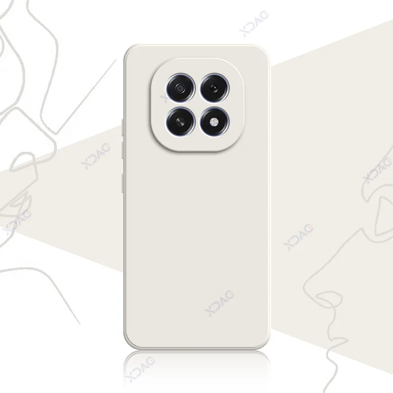Deluxe Soft Silicone Waterproof Phone Case - Luxury Square Design