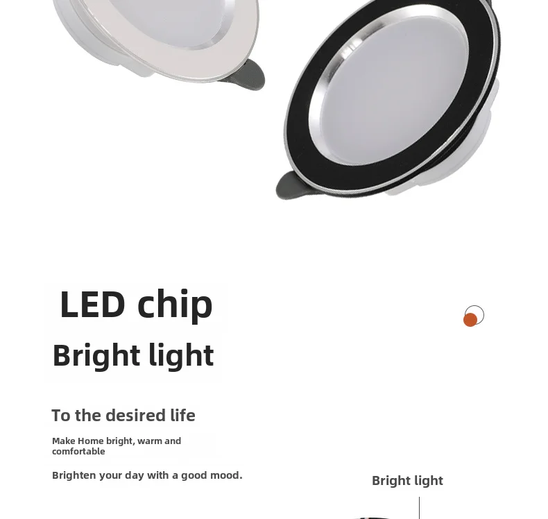 Description Picture 5 of itemDownlight embeddedspotlight ceiling lamp hotel project living room home hole lamp Zhongshan lamp downlight wholesale