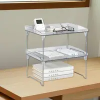 Acrylic Risers For Display Clear Foldable Storage Shelf Acrylic Display Risers Perfume Stand Tray Multi-Layers Holder Rack For 1
