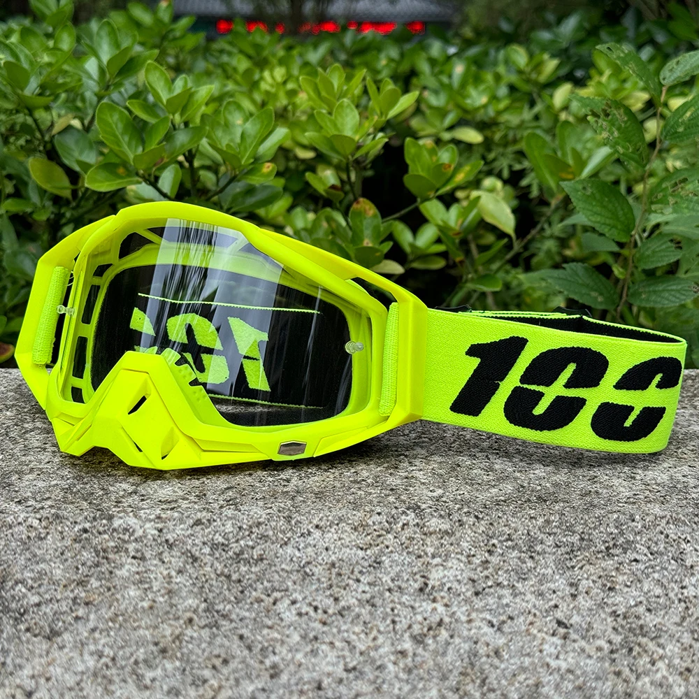 100 Motorcycle Goggles Motocross Glasses Off-road Sunglasses For Man MTB ATV Mask Windproof Protection Cycling Racing Goggles 3