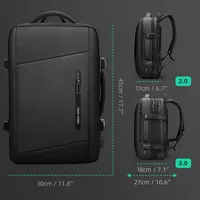 17 inch Laptop Backpack Men Business Carry-on Flight Approved 40l Travel Backpack - Image 5