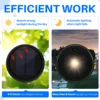 1 Pack Big Solar Light Replacement Top for Outdoor Hanging Lanterns, More Powerful More Energy Efficient 4