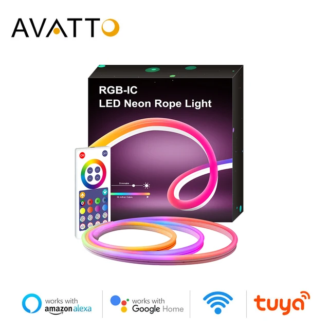 AVATTO Tuya WiFi Smart LED Neon Strip: An Innovative and Versatile Lighting Solution