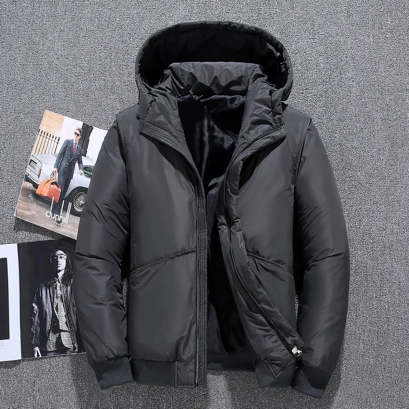 

2023 Men's New Down Jacket for Men Short Young Men Winter Thick Coat Jacket for Winter Winter Jackets for Men