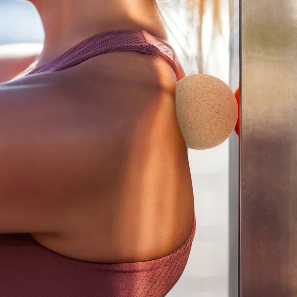

Cork Fascia Ball Yoga Supplies (diameter 8cm) Massage for Feet Massagers Neck and Back Balls