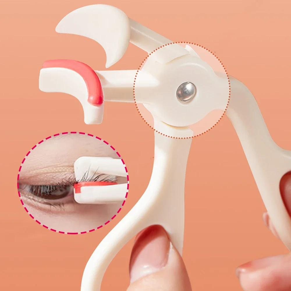 

Handy Eyelash Curler Easy To Use for New User Eyelash Tools Wide Local Angle Clip Lasting Curling Sunflower Eyelash Beauty Tools