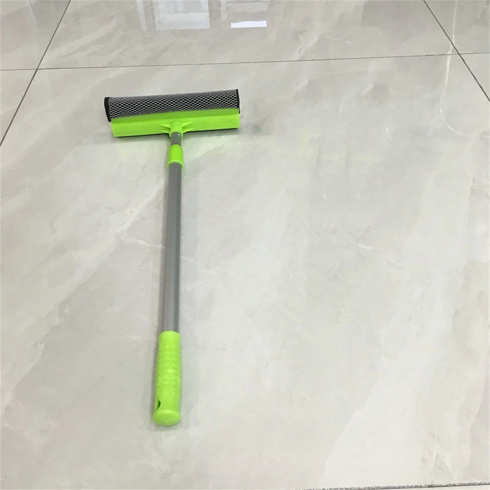 

in 1 Window Cleaner Brush Home Cleaning Tools Wiper Glass Window Cleaner Telescopic Rod Squeegee Sponge Adjustable
