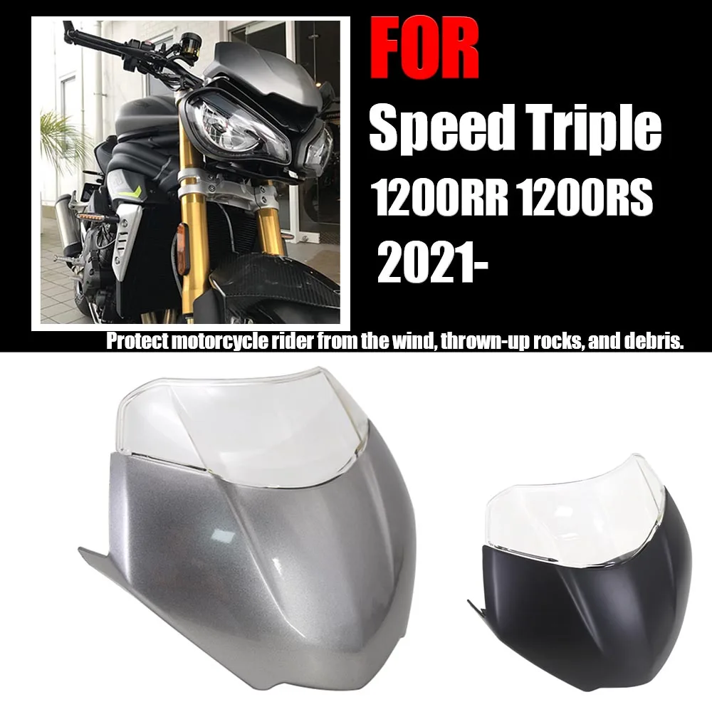 Nuovo Per Triumph Frog Triple1200 Rr/Rs Parabrezza Anteriore Modificato Triumph 1200Rs 2021-Parabrezza Carenatura
