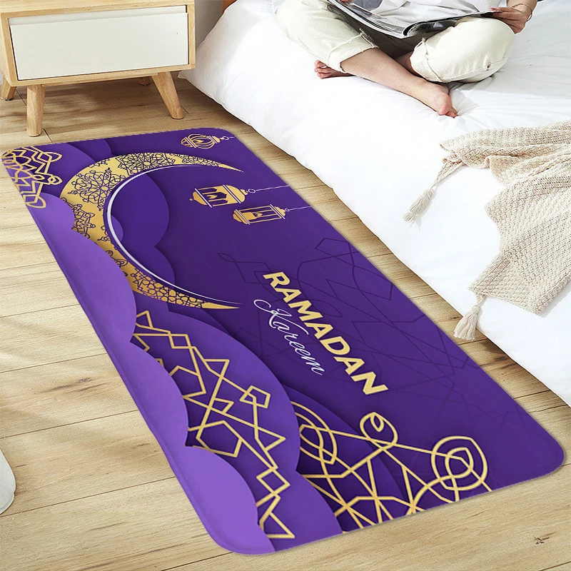

Carpet for Bedroom Ramadan Outdoor Entrance Doormat Custom Bathroom Living Room Rug Hallway Entryway Kitchen Foot Mat Non Slip