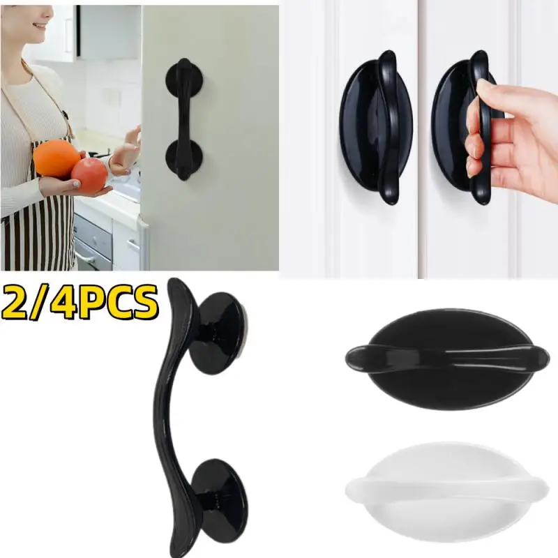 Modern Minimalist Handle Door And Window Adhesive Auxiliary Handle Kitchen Cupboard Door Pulls Drawer Knobs Home Decoration