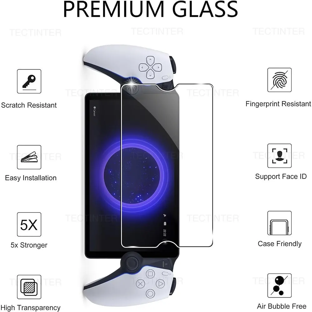 2-Pack Anti-Scratch Tempered Glass Screen Protector Film