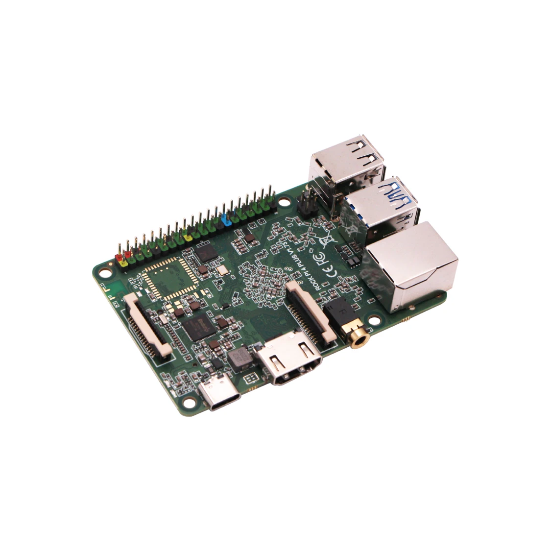 Radxa ROCK 4A+ OP1 6-core CPU SBC HDMI With 4K Output Gigabit Ethernet and PCIe 2.1 Single Board Computer