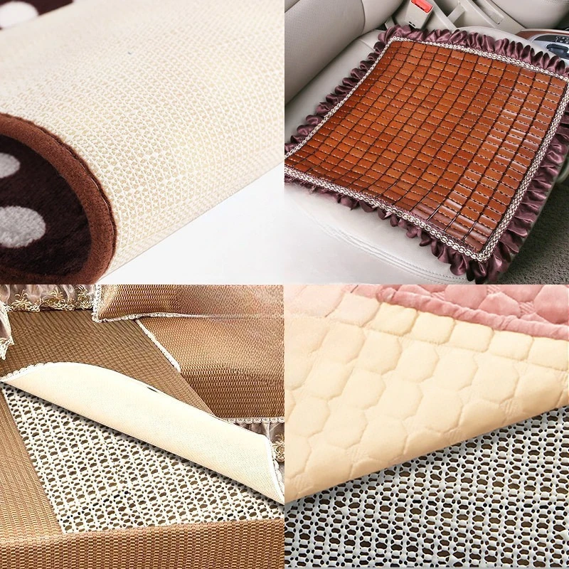 1PC Mattress Anti Slip Cooling Mat Bedding Tatami Fixer Anti Slip Mat Household Bed Anti Slip Mat Mesh Fabric