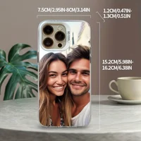 For iPhone 17 17Air 16 16E 15 14 13 12 11 Pro Max Mini SE 2020 2022 XS XR 7 8Plus DIY Photo Customized Case IMD Shockproof Cover 3