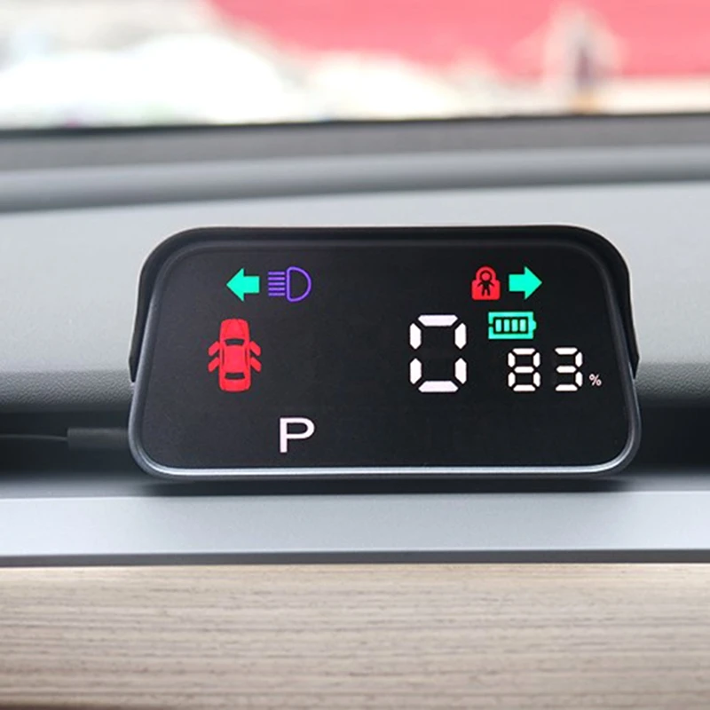 Car Head-Up Smart Display Air Code Meter LCD Instrument HUD Car Replacement Spare Parts Accessories For Tesla Model 3 Y