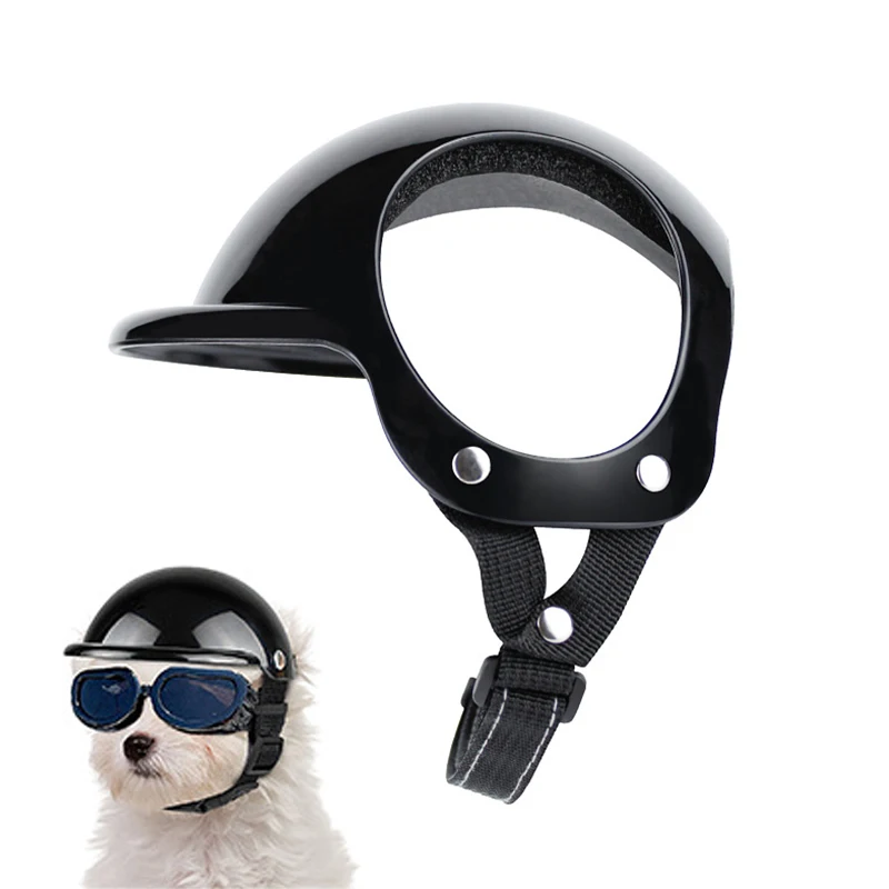 PetHelmetsDogHelmetsForMotorcycleRidingPuppyMiniHelmetsHeadgearDogCatSafetyRidding
