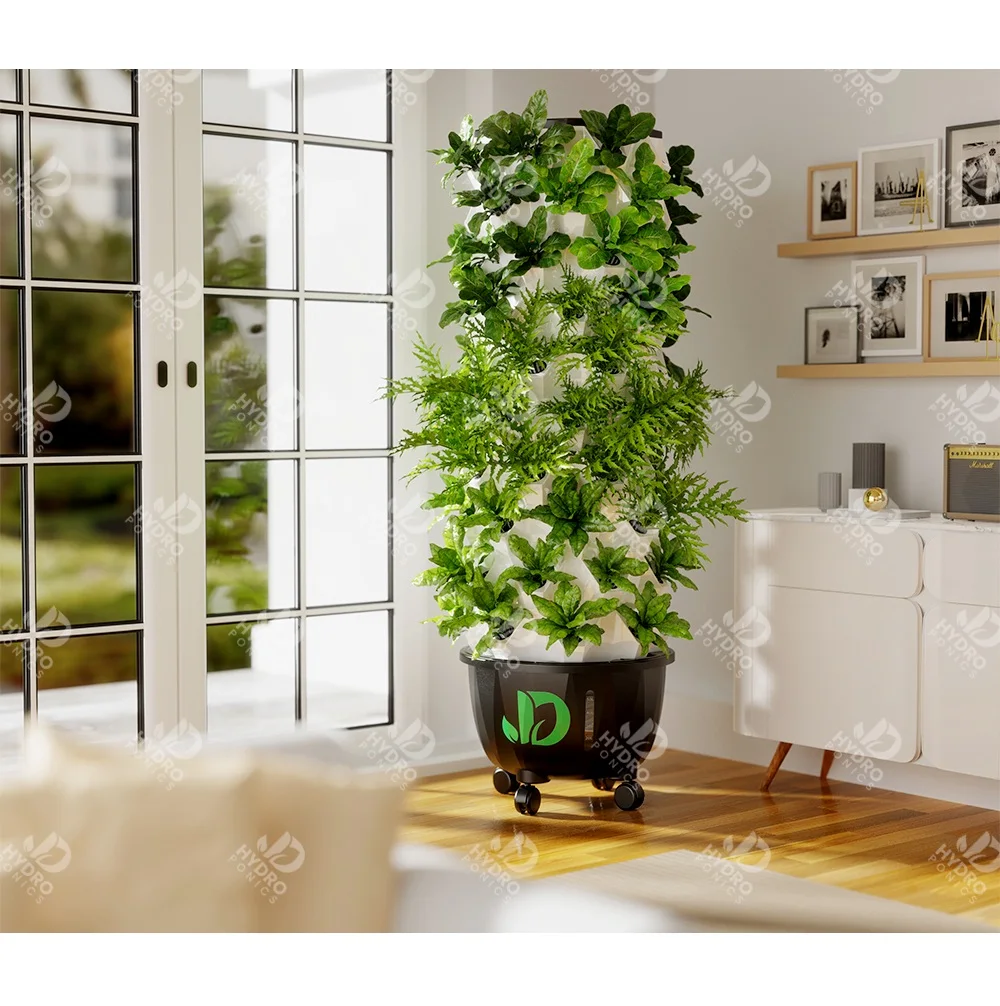 Optimized Agricultural Irrigation Hydroponics EqUIpment Greenhouse Rotary Aeroponic Tower Garden Vertical Hydroponic System