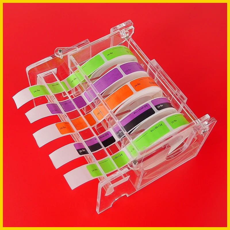 1PCS Professional Anesthesia Care Sticker Label Holder Box Frame