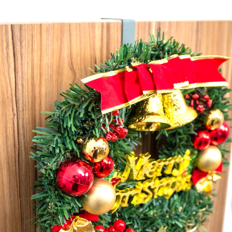 Storage Hook Door Hook Christmas Wreath Ornamental Door Hook Metal hook Inner Dia 4.1cm/1.61in For Easter Christmas Halloween Holiday Decorations