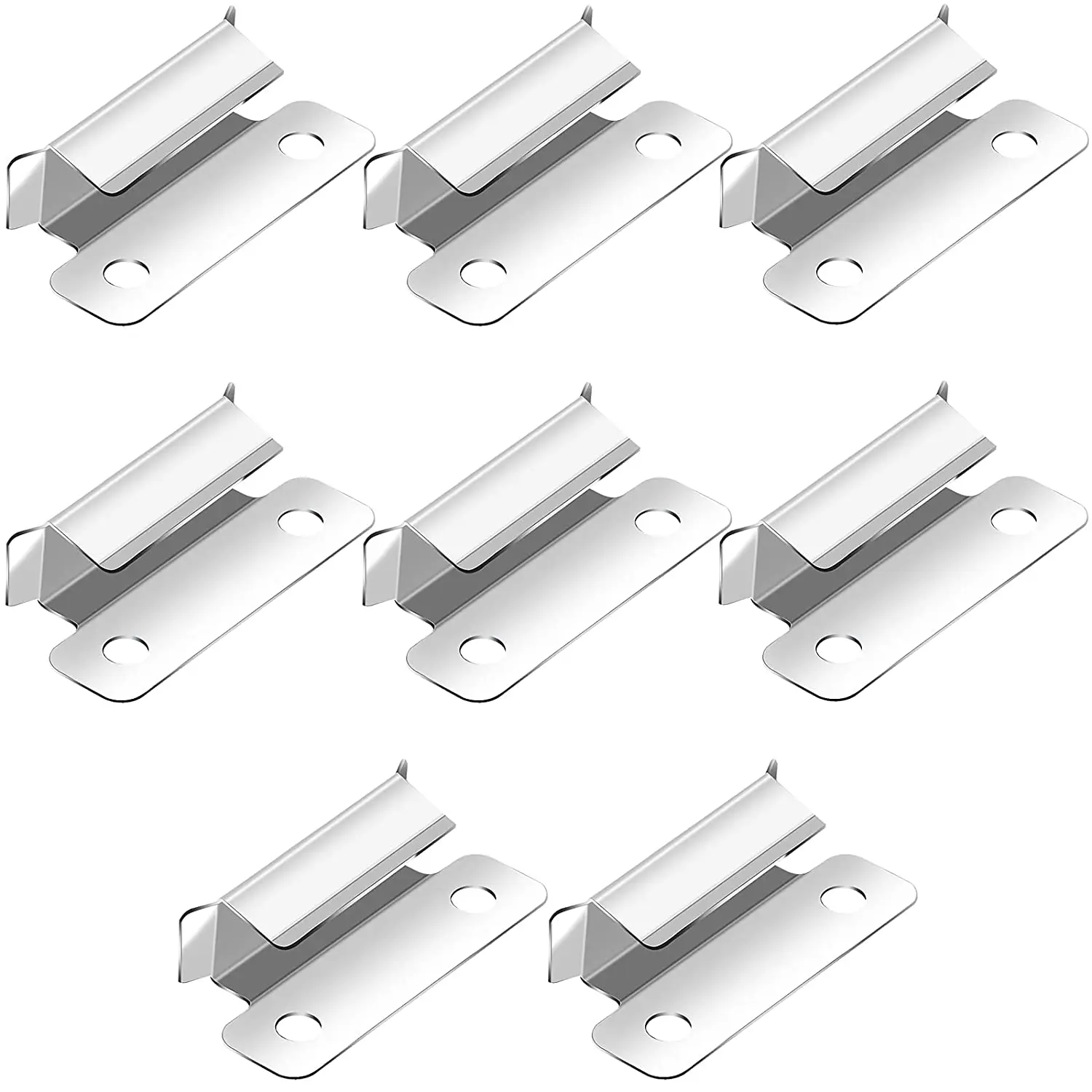 7 mm 3D Printer Clip Fix Clamp Hot Bed Glass Platform Compatible with Ender 3 Pro 8 Pieces |