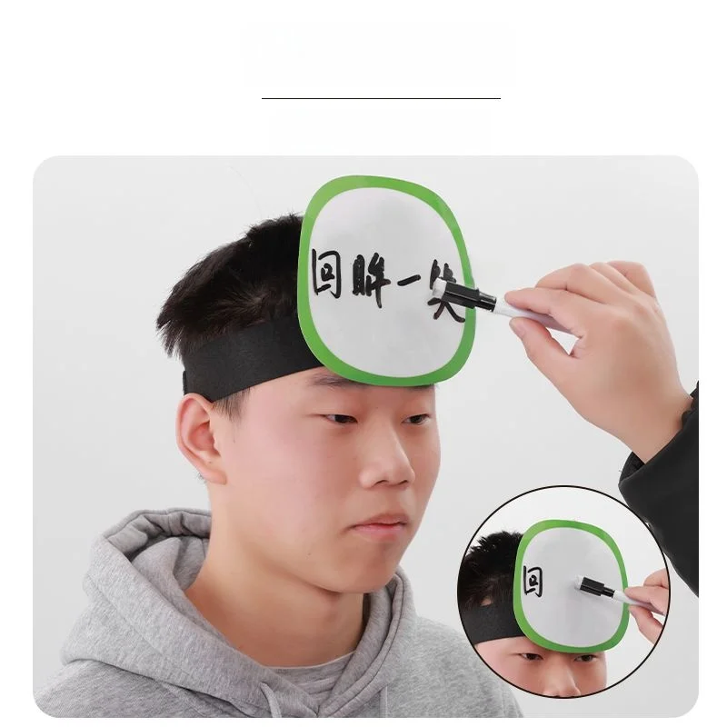 끈끈한 머리띠 탁상용 카드 게임 PET 카드 친구와 가족을 위한 재미있고 유쾌..