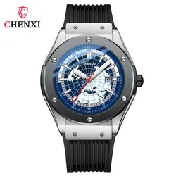CHENXI Luxury Waterproof Military - Style Men's Fashion Wristwatch (Watch no box)